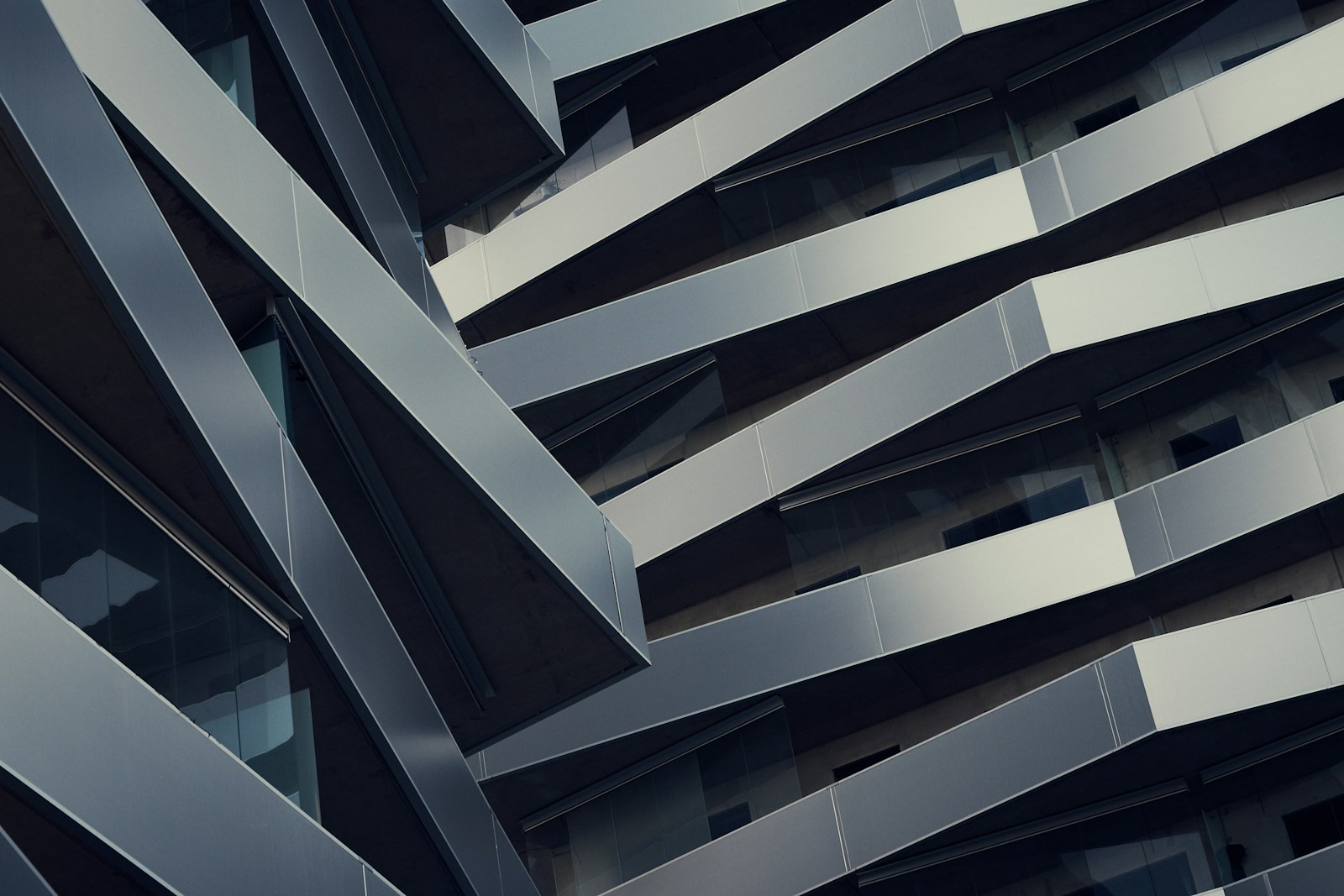 Modern architecture with structural lines representing order and clarity